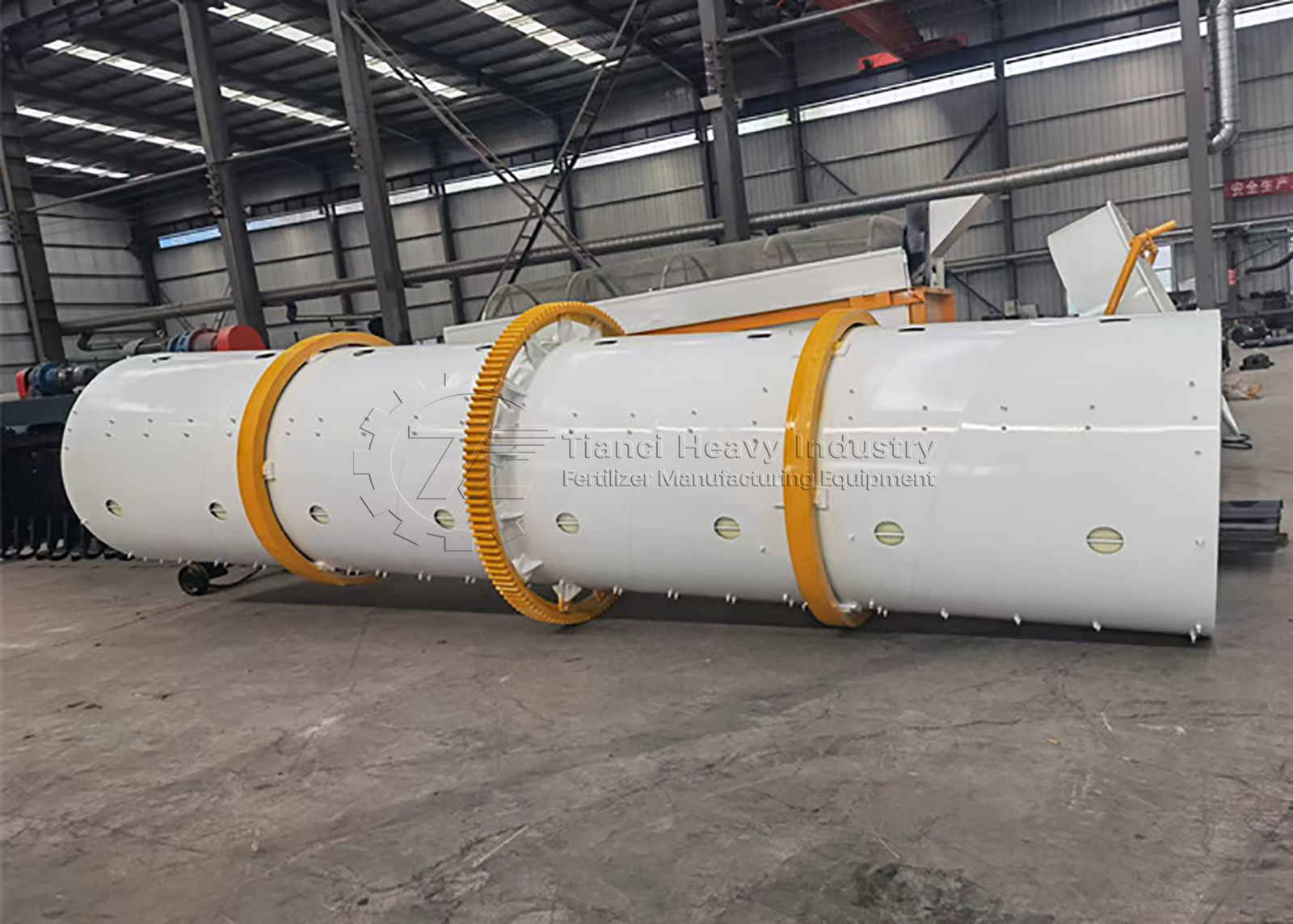 Cow Manure Fertilizer Manufacturing Plant Npk Fertilizer Production Line Rotary Granulator