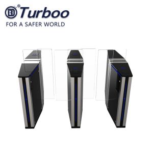 Security Pedestrian Sliding Gate Turnstile With Access Control Management