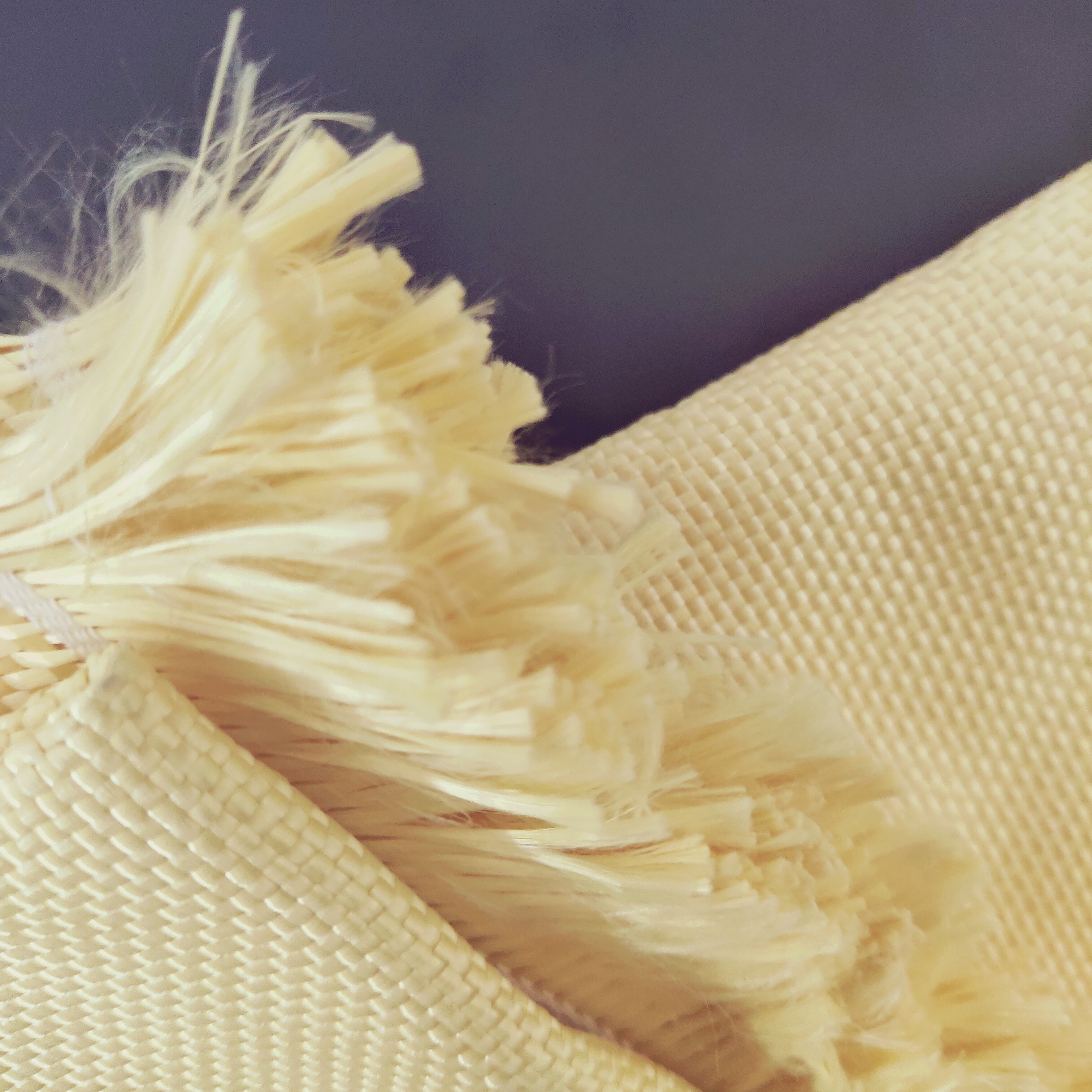 Waterproof Heat Resistant Kevlar Fabric , 200gsm Woven Kevlar Fabric