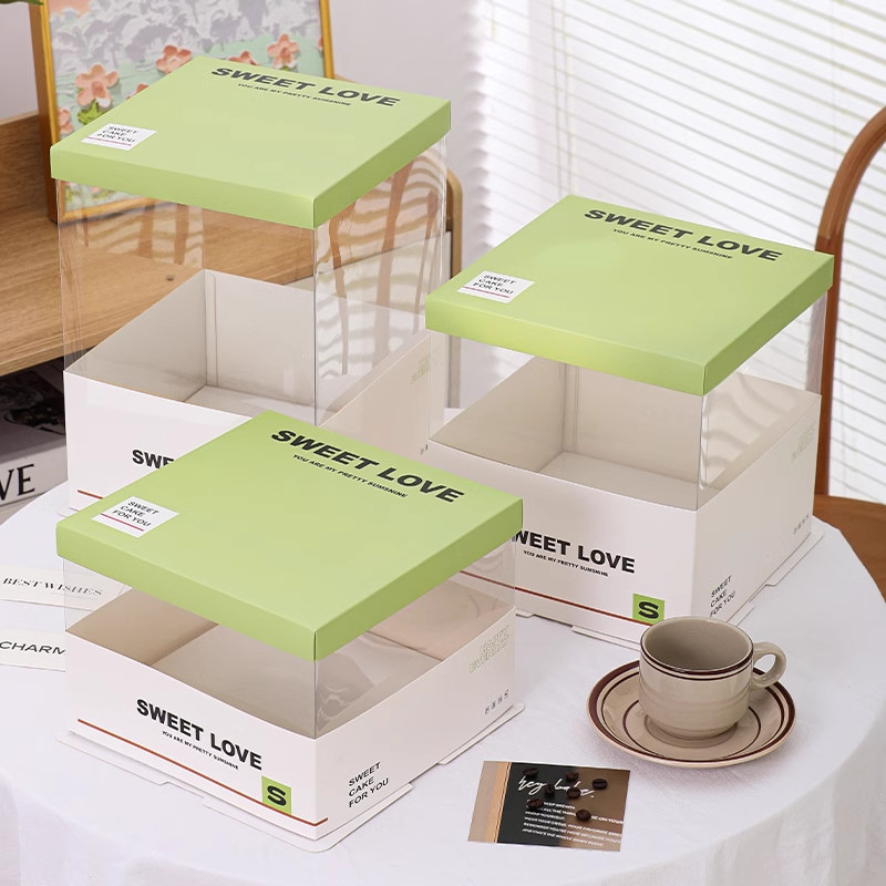 Adjustable Cardstock Grade Cake Packaging Boxes With Offset / Screen Printing And EPS AI Or PSD Design Requirement