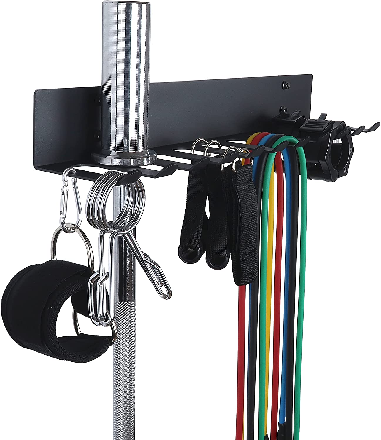 Gym Home Rack Wall-mounted Organizer Storage Holders Racks for Multi-Purpose Workout Gear