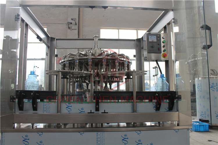 Juice Hot PET Bottle Filling Capping Labeling Machine / Plastic Bottling Equipment