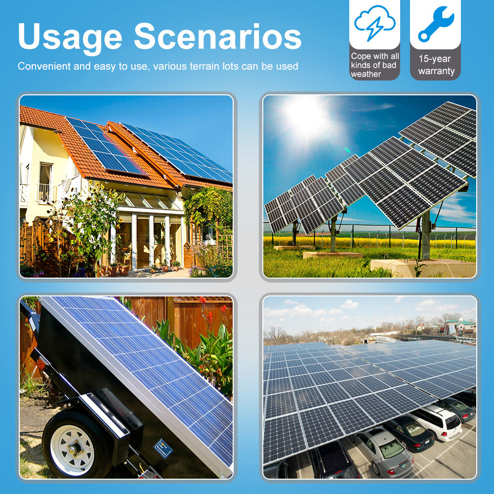 182mmx182mm Cell Size Longi Hi Mo 6 440w 445w 450W Mono Crystalline PV Solar Panels