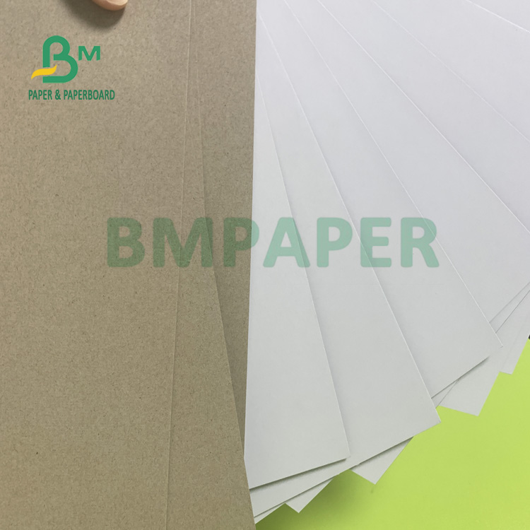 700mm X 100mm Duplex White Gray Back Board For Book Covers 250gsm 