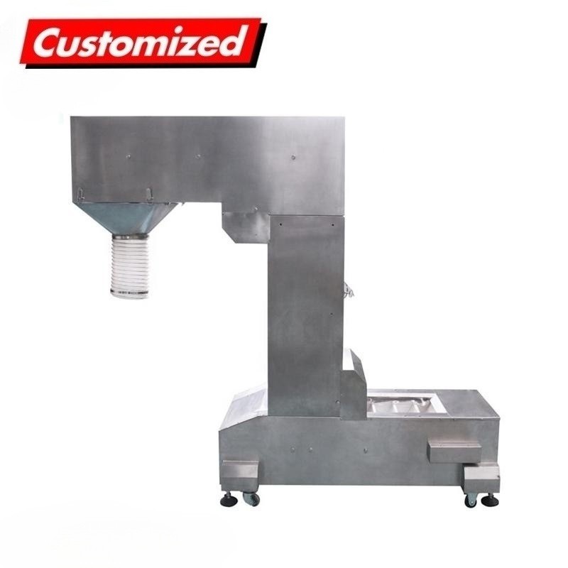 China Z Type Inclined Belt Vertical Bucket Conveyor Stainless Steel For Quick Handling System on sale