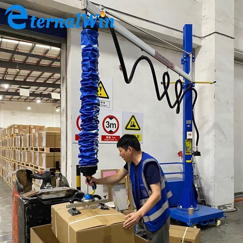 Electric Vacuum Suction Lifting Device 25kg To 200kg Load Capacity For Heavy Industrial Lifting