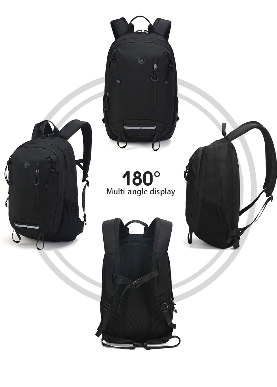 T-B9280 New Trending Waterproof Hiking Backpack Mountaineering Bag With Reflective Strip