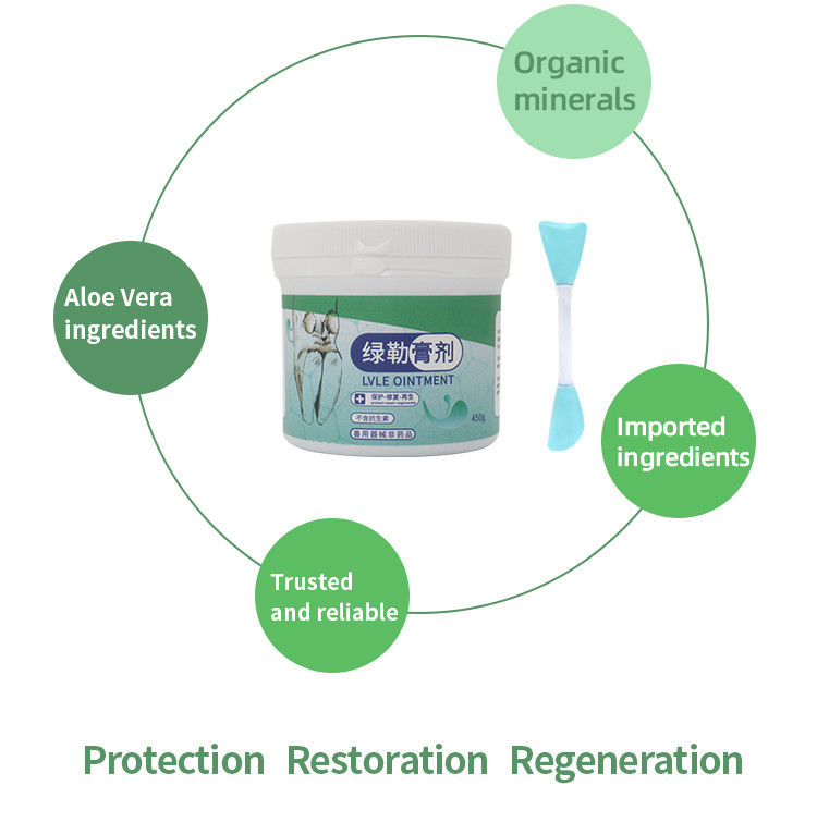 Lvle Qintment Green 450G Healing Hoof Cream Repairs And Regenerates Hooves 30-45 Applications