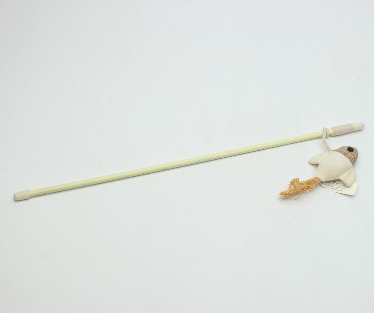 Luxury Cheap cat toy stick fish cat toy chicken pet toy