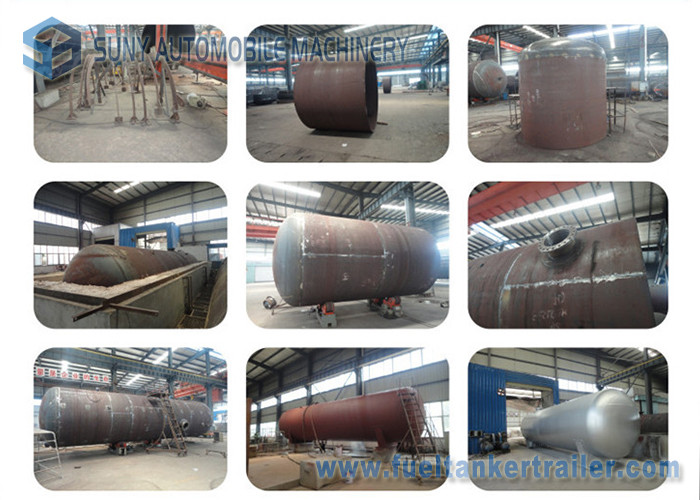 5000l LPG Tank Trailer ASME 5M3 5000 liters Lpg Iso Containers