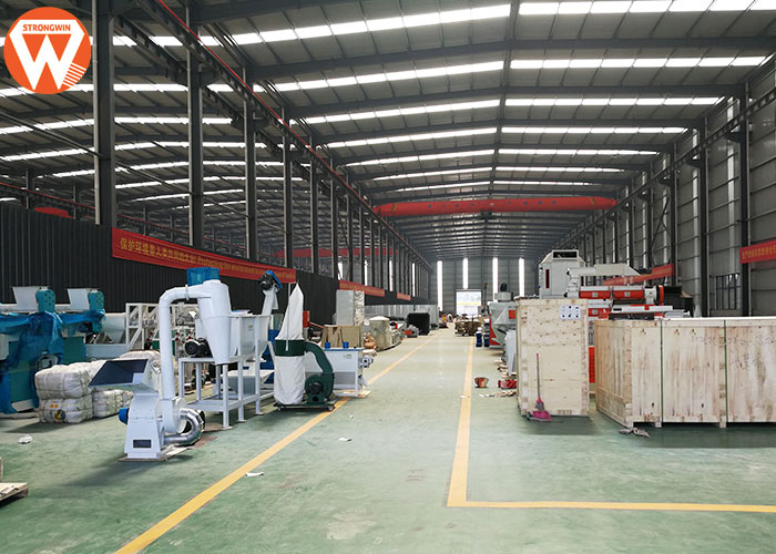 poultry feed processing machine