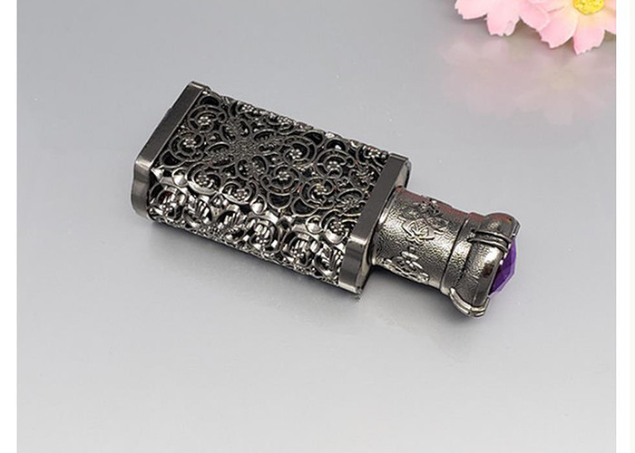 10ml Capacity Fancy Empty Cosmetic Glass Bottles With Dropper Cap For Essential Oil