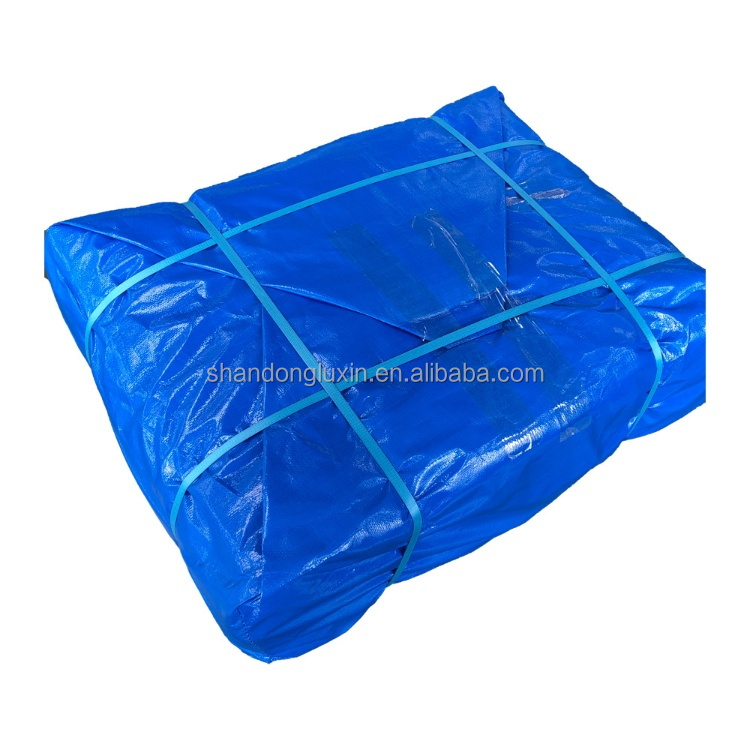 6*6-16*16 Density PE Tarpaulin Poly Tarp With Reinforced Fabric for Industrial Cover