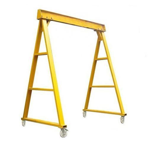 2T 3T Workshop Mini Gantry Crane Mobile Portable Small