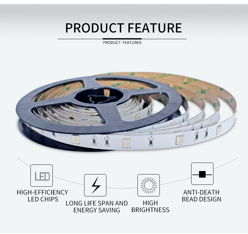 Smd 12V / 24V 5050 Led Plant Grow Light Strip RGB 300LEDS Waterproof Underwater Ip 20 65 67 68