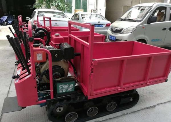 Diesel Engine Farm Mining Hydraulic Track Crawler Mini Dumper Track Transporter