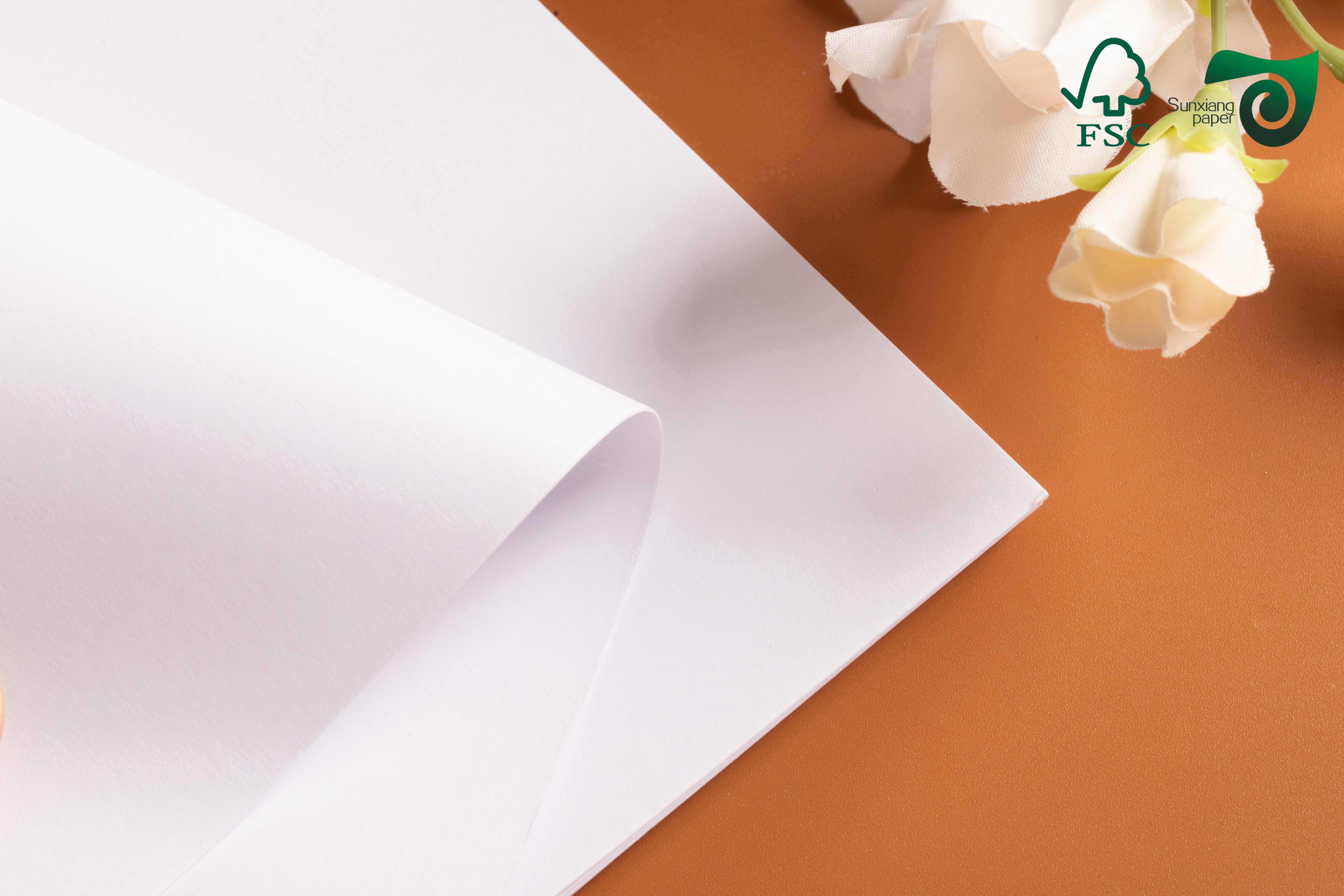 FSC 325gsm 37”25'' Food Grade Freezer Paper Roll Bleached White Coated Greaseproof