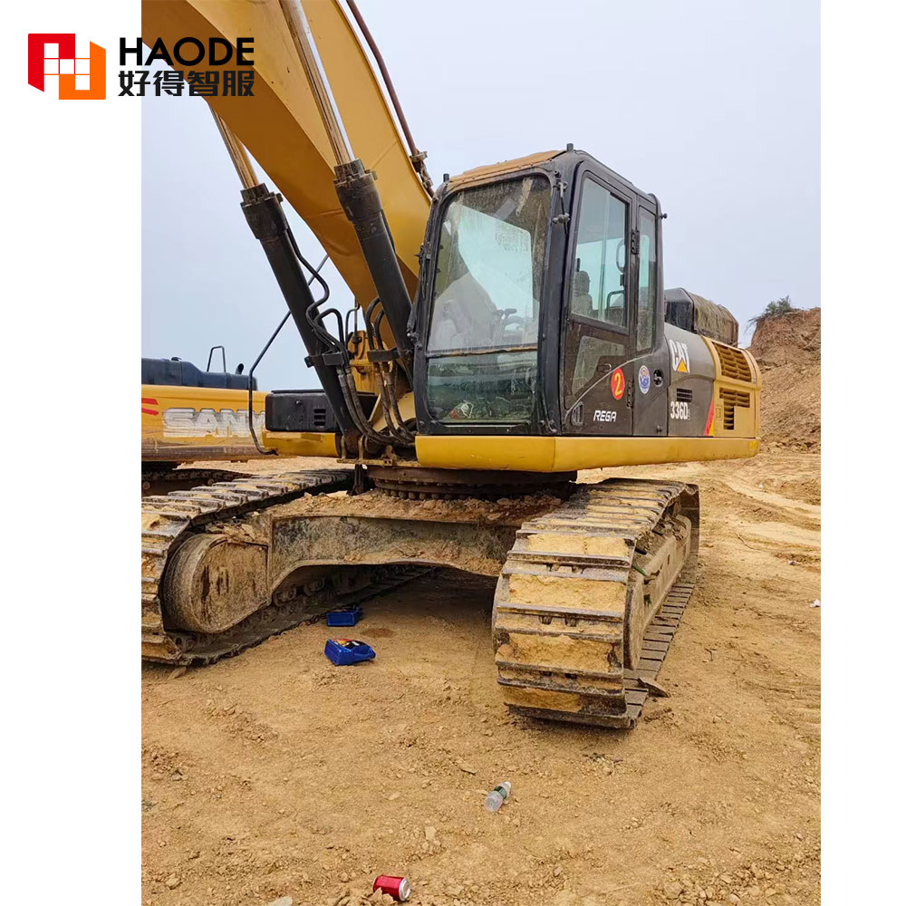 33750 Kg Operating Weight Used Cat 336 D Crawler Excavator With Top Hydraulic Cylinder