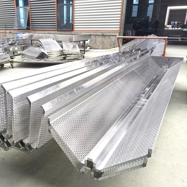 Stylish Perforated Aluminium Cladding Or Ceiling Panels Customizable Laser Cut