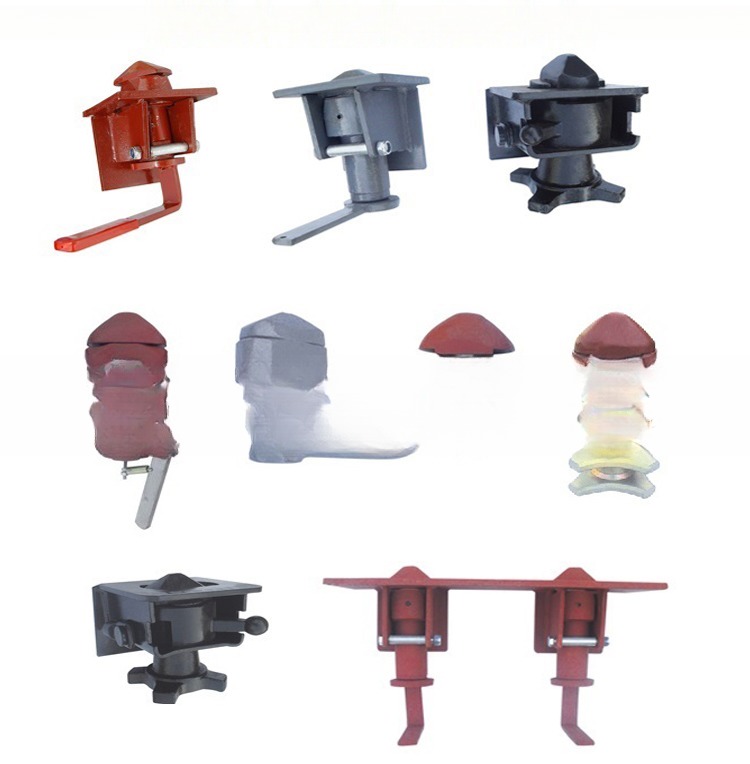 7.5/10.50/15.5kgs Heavy Duty Container Semi Trailer with Twist Lock Bpw Axle Jost Container Twist Lock OEM Service Provided