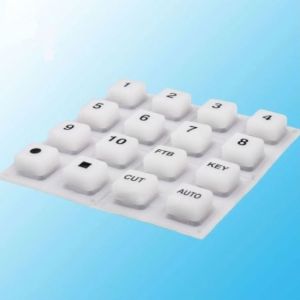 Silkscreen Printing Conductive Custom Silicone Rubber Keypads
