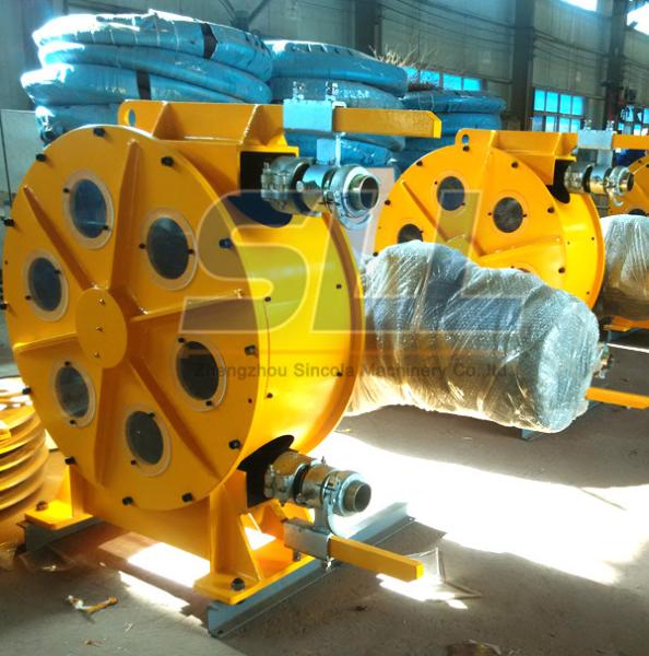 Delivery 200m Distance Hose Squeeze Pump 1.0Mpa Pressure For Hydropower