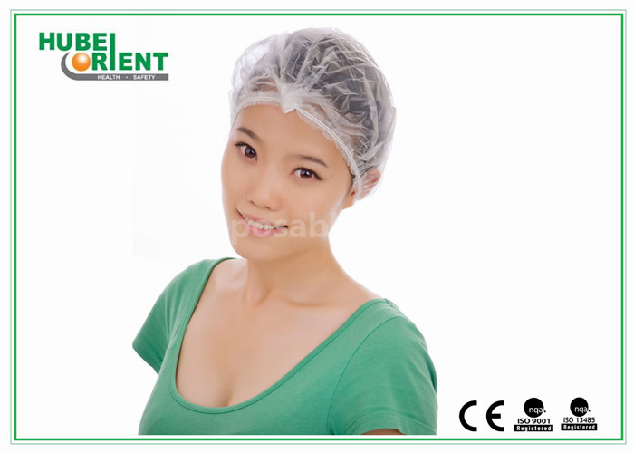 Disposable Soft Non-Woven Polypropylene Head Cover With Double Elastic