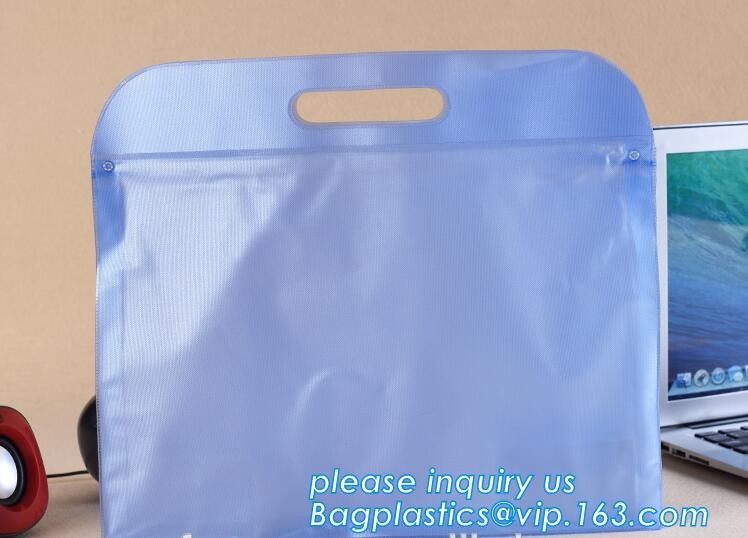 Plastic Bag OEM Custom PVC Loop Handle Image Printed Plastic Shopping Bag,Promotional Clear Waterproof Plastic Cosmetic
