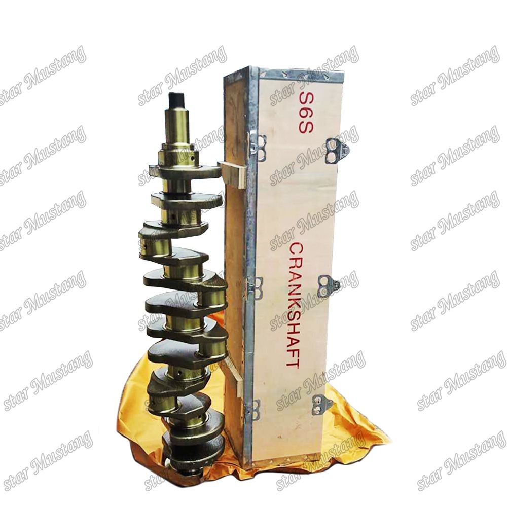 Crankshaft S6S 32B20-10010 32B20-10020 32B20-00010 For Mitsubishi Diesel Engine Repair Parts