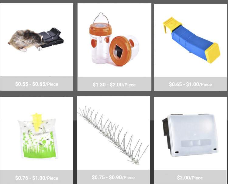 Effective Plastic Rat Box for Controlling Rodent Infestations Displayed on Shelf