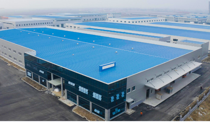 Customized Industrial Steel Structure Warehouse GB Standard Light Weight