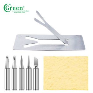 Wire Soldering Iron Kit / Tool Adjustable Temperature 60W For Welding Green K016