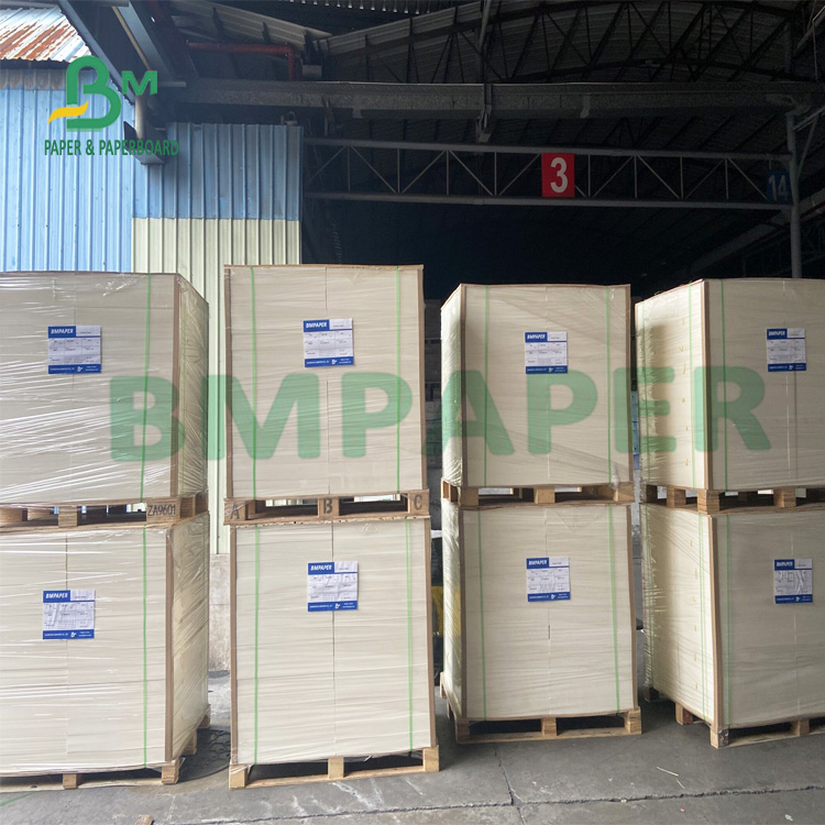 27'' X 39'' 235gsm Food Grade White Board For Deep - Fried Packaging