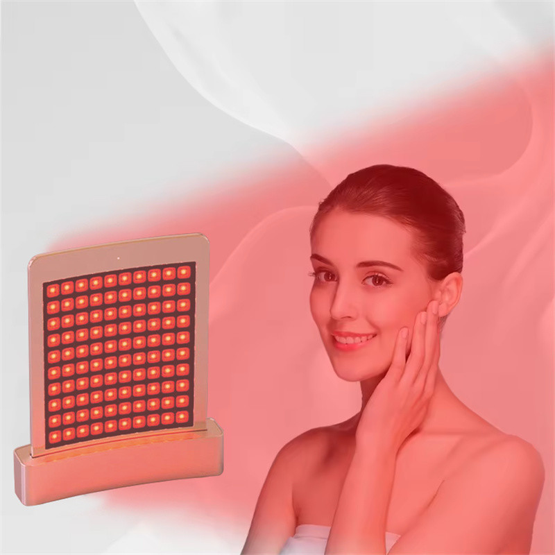 Red Light Skin Therapy Led Facial Care Wrinkles Removal Panel With Stand