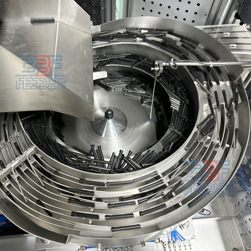 Electromagnetic Vibration Bowl Feeder Machine Plastic Screw Parts Hopper Feeding