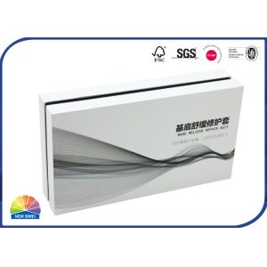 Textured Paper Rigid Shoulder Box With Foam Insert