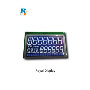 FSTN Transmissive Graphic LCD Display 7 Segment CTP Backlight PCAP