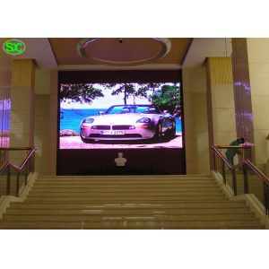  High Protection 6500K-9500K Epistar Indoor Led Display Signs P2 with module size 256*128mm Manufactures