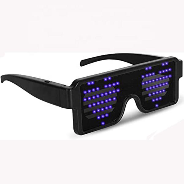 Quality 11 Patterns Light Up LED Glasses for sale
