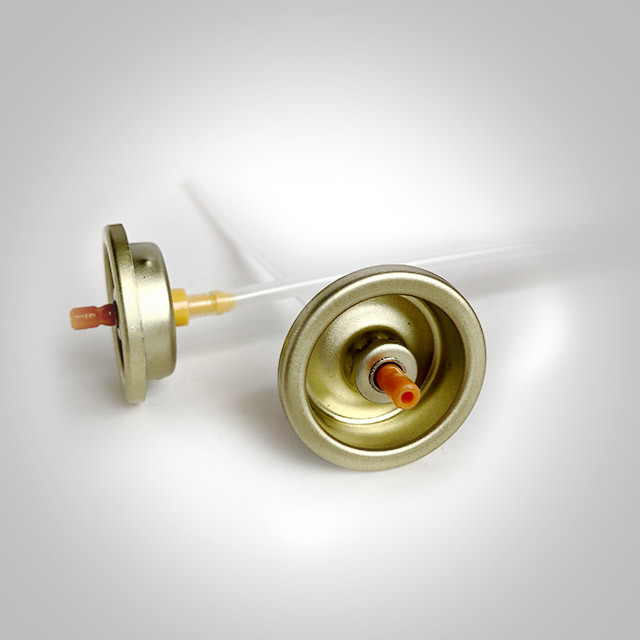 Aluminum Air Freshener Body Spray Valve In Aerosol Corrosion Resistant