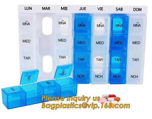 Travel Water bottle, Pill reminder modern pill box white oem, funny pill box with timer alarm decorate, water bottle box