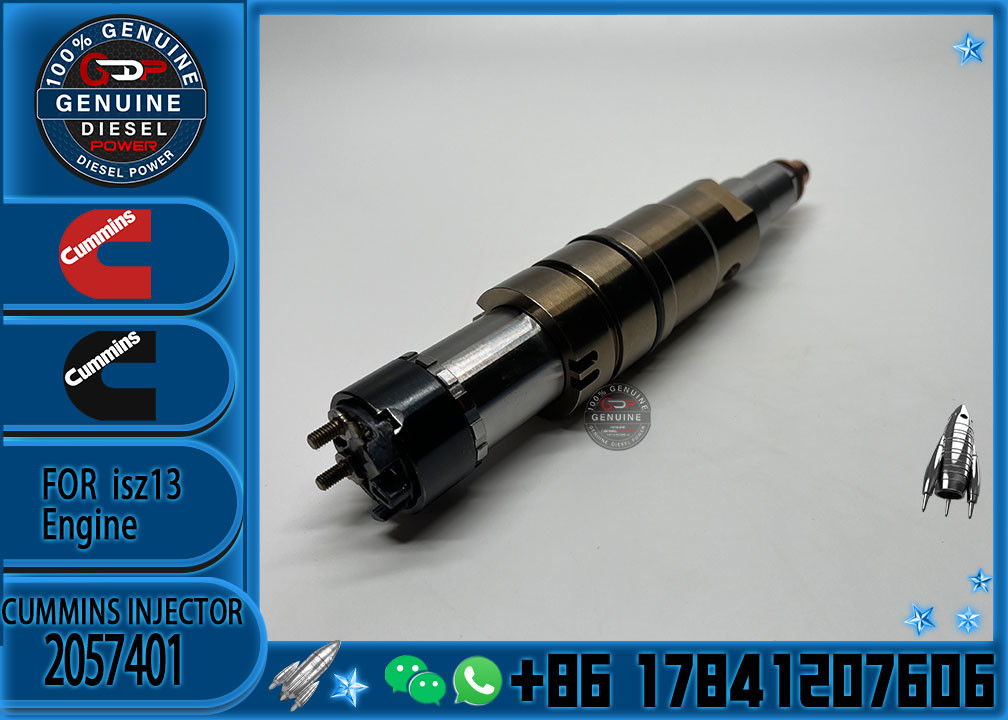 912628 Diesel Engine Common Rail Fuel Injector 2057401 For Cum-mins SCANIA