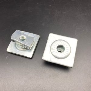  Wholesale Metal Square Flat Combo Spring Nut with Washer Manufactures