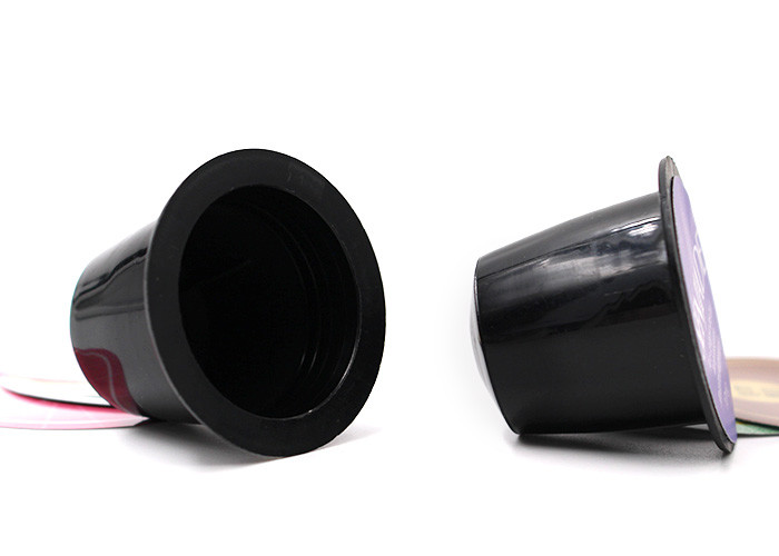 Black / Brown Color Refills Nespresso Machine Pods Capsules Capacity 6g With Sealing Film