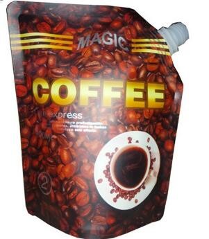 Full Color Printing Plastic spout pouch for 1 galon liquid detergent