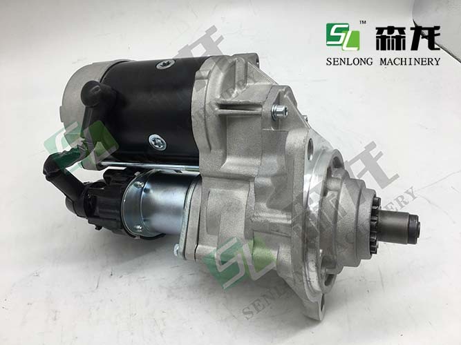 24V 11T CW Starter Motor For Isuzu Engine 6BG1T NIKKO Hitachi Excavator ZX200 024000-3150