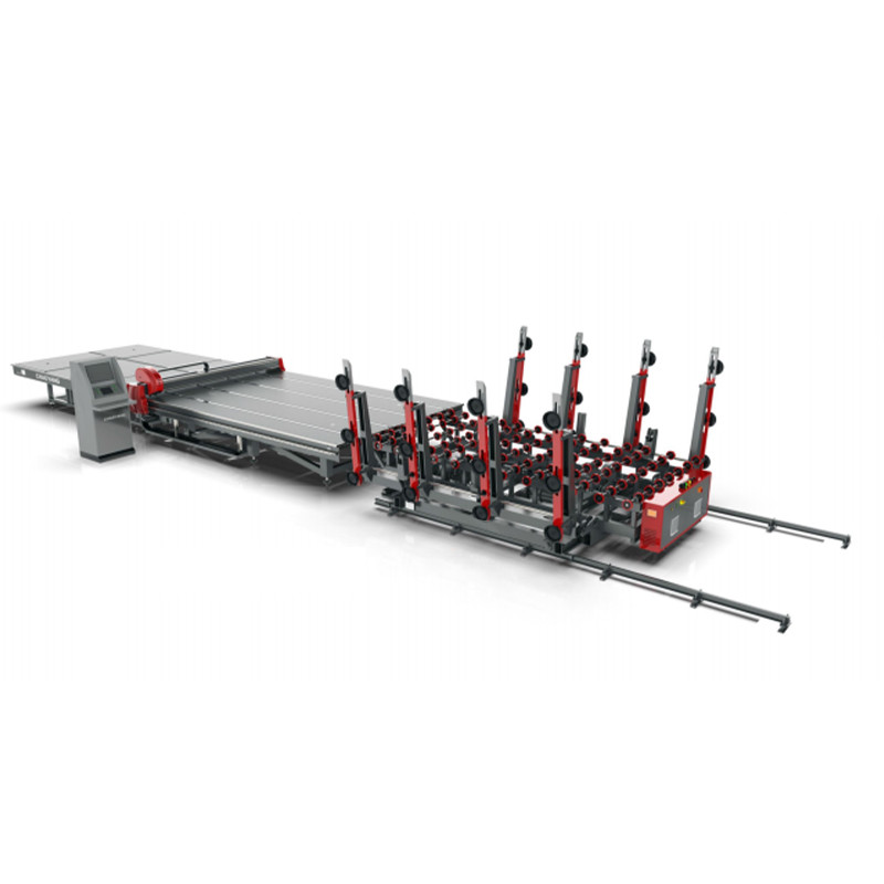 Automatic Glass 3+1 Type 19mm Air Floated Breaking Table