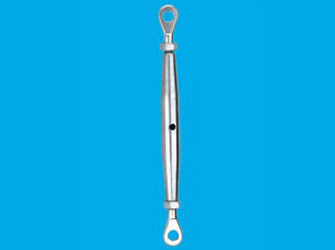 stainless steel closed body turnbuckle with small plate ends