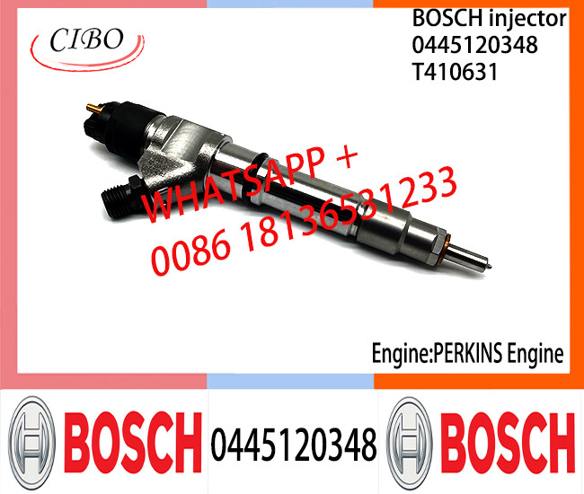 BOSCH 0445120348 Neutral Diesel Fuel Injector Assembly 0445120348 T410631 For Engine
