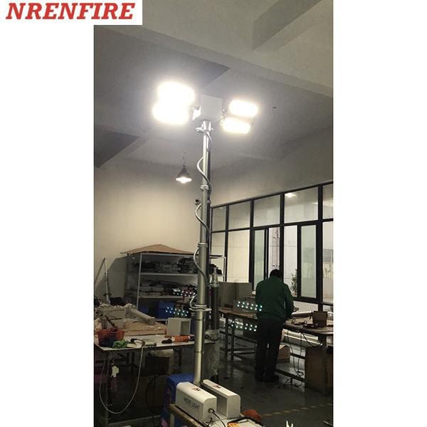 3.5m roof mount mast tower light/ 2.5m pneumatic telescopic mast tower light/